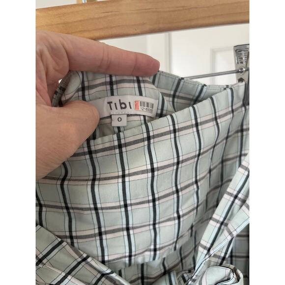 Tibi Elliot Check Wrap Skirt - Picture 5 of 7